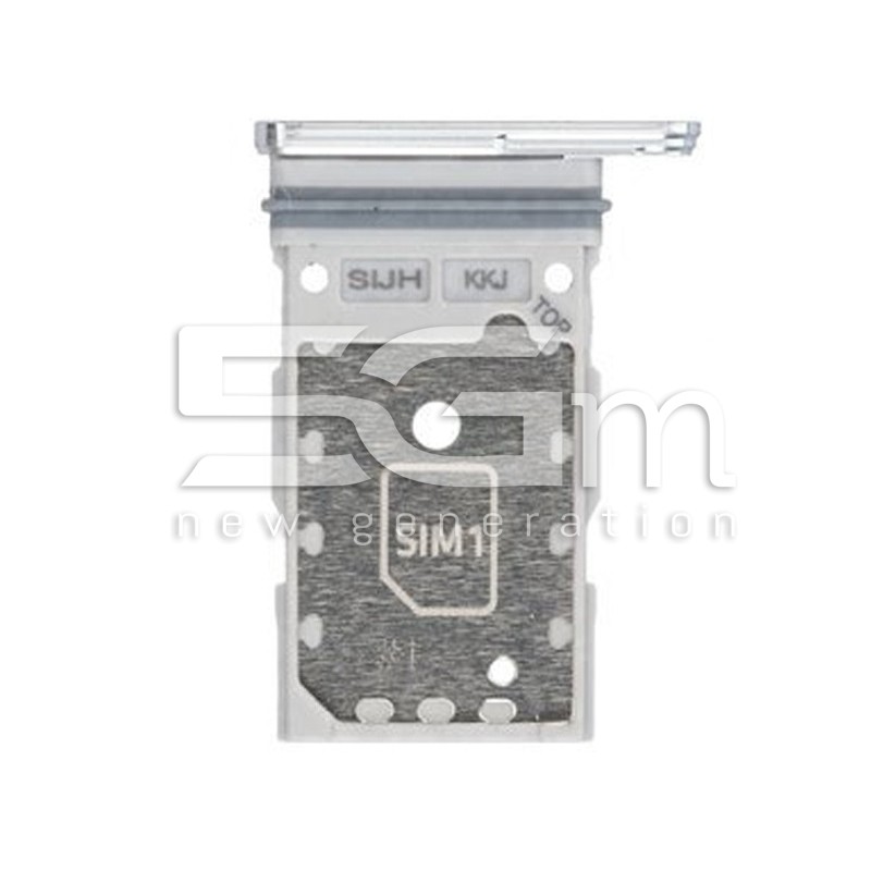Dual Sim Tray White Samsung SM-S908 S22 Ultra Ori