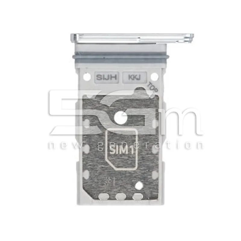 Dual Sim Tray White Samsung SM-S908 S22 Ultra
