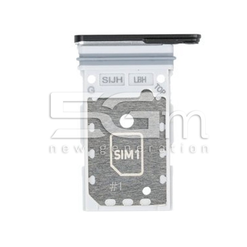Dual Sim Tray Black Samsung SM-S908 S22 Ultra Ori
