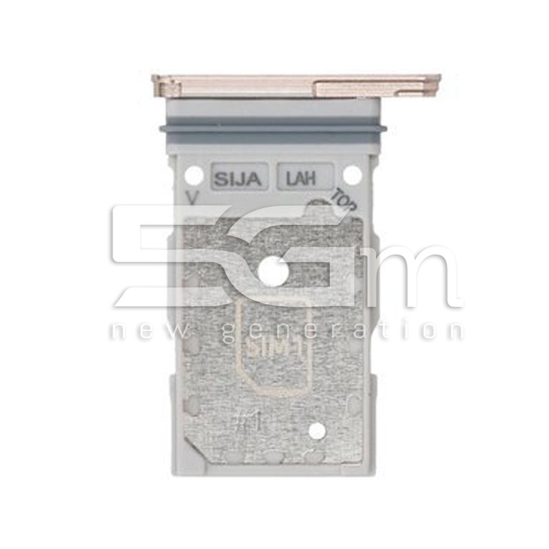 Dual Sim Tray Violet Samsung SM-S906 S22+ Ori