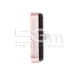 Power Button Pink Gold Samsung SM-S901 S22 Ori