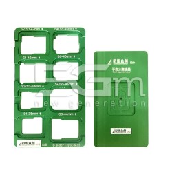 Stencil Set LCD Regeneration For APPLE Watch Series 1 to 8