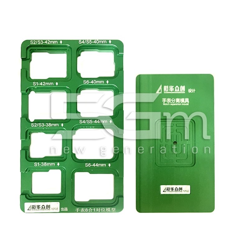 Stencil Set LCD Regeneration For APPLE Watch Series 1 to 8