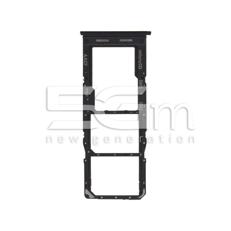 Dual Sim Card Tray Black Samsung SM-A135 - A137 A13