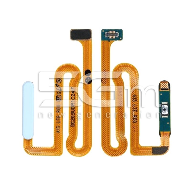 Fingerprint Light Blue Flex Cable Samsung A135 A13 Ori