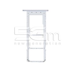 Sim Card Tray Silver Samsung SM-A145 A14 Ori