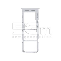 Supporto Dual Sim Card White Samsung SM-A135 - A137 A13