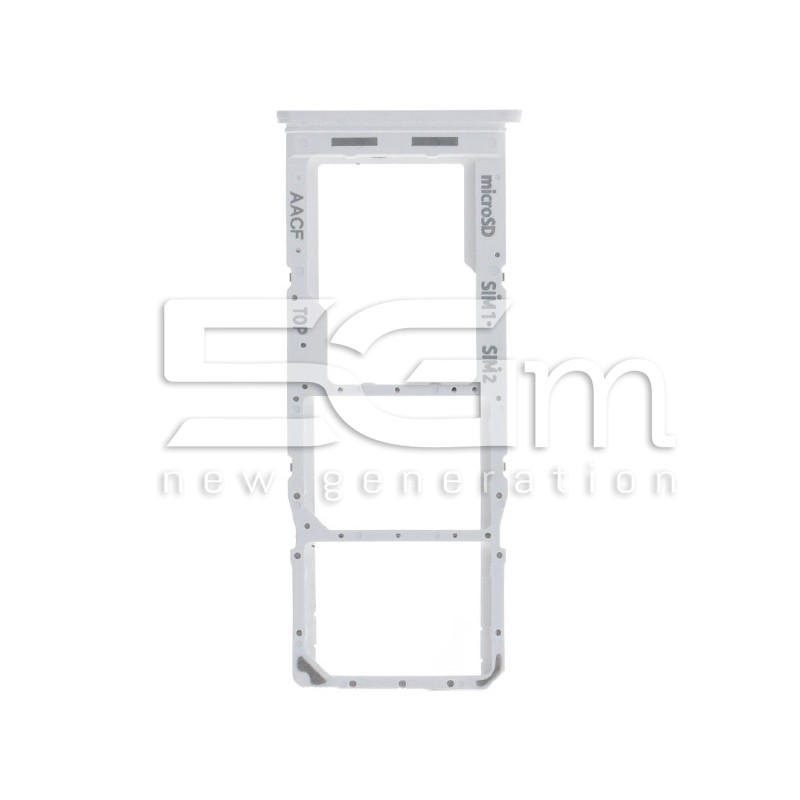 Dual Sim Card Tray White Samsung SM-A135 - A137 A13