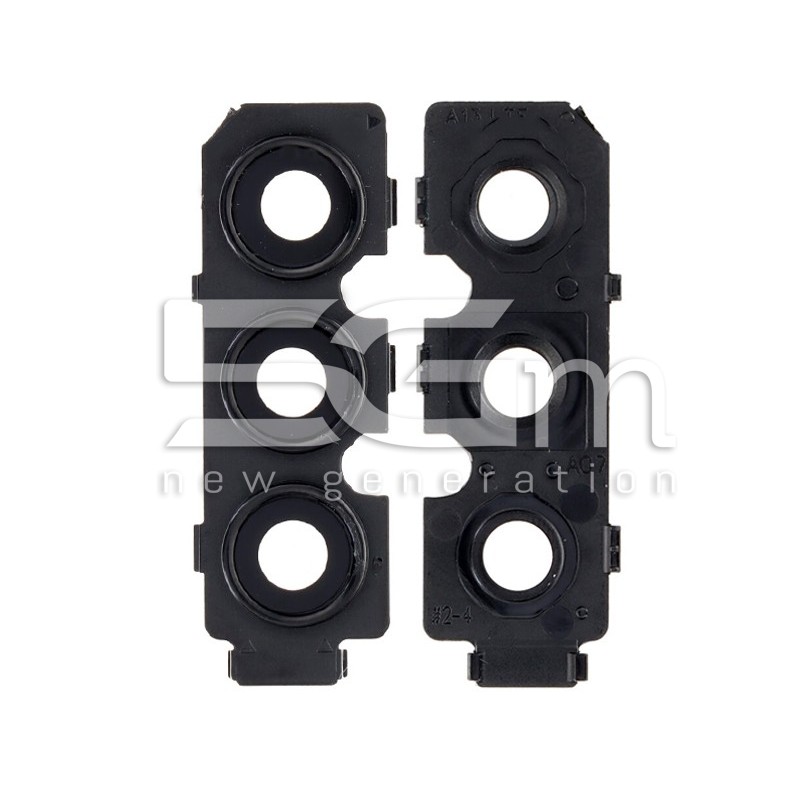 Vetrino Camera Posteriore + Frame Nero Samsung SM-A135 - A137 A13