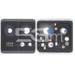 Rear Camera Lens + Frame Black Xiaomi 13T - 13T Pro