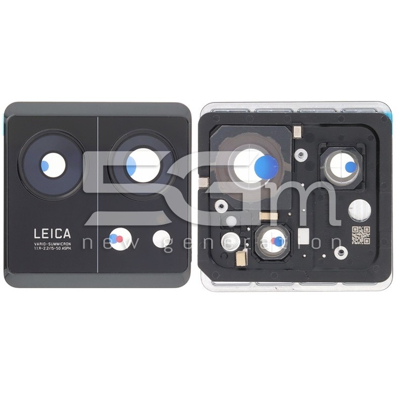 Rear Camera Lens + Frame Black Xiaomi 13T - 13T Pro