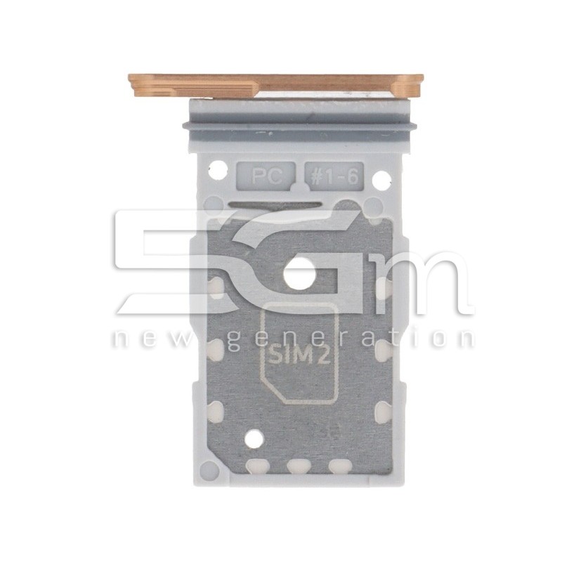 Supporto Dual Sim Card Sandstone Orange Samsung SM-S921 - S926 S24+