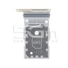 Dual Sim Card Tray Amber Yellow Samsung SM-S921 - S926 S24+