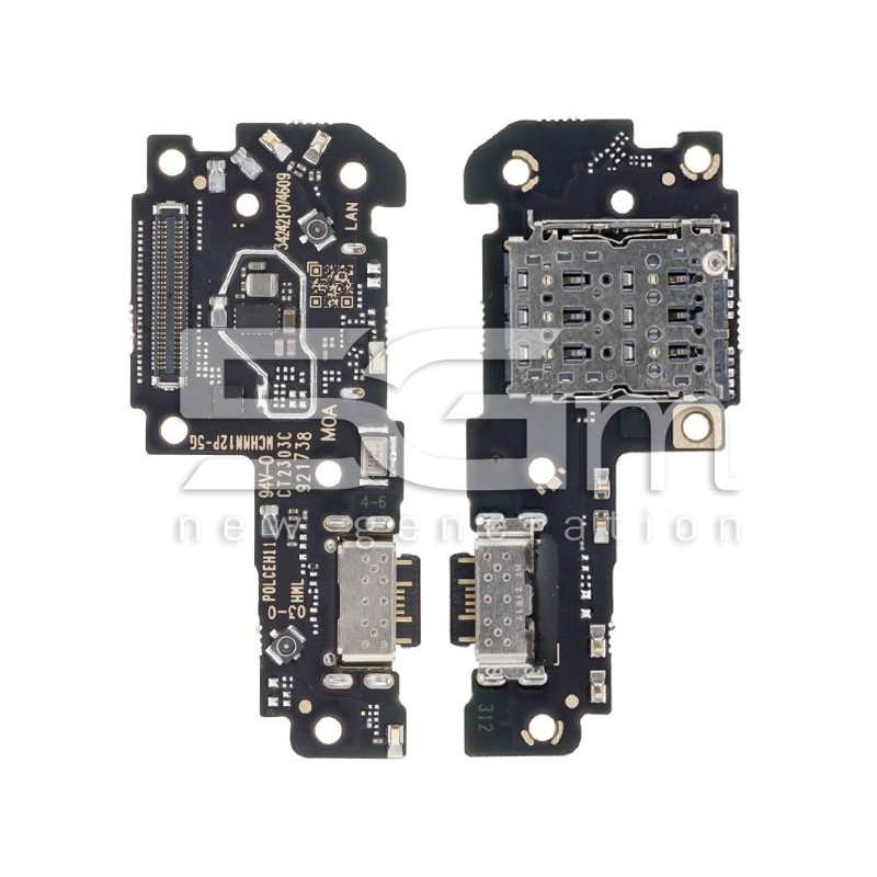 Charging Connector + Board Xiaomi Redmi Note 12 Pro 5G (OEM)