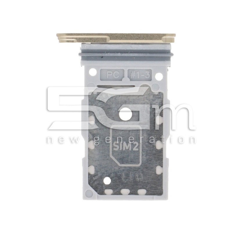 Supporto Dual Sim Card Titanium Yellow Samsung SM-S928 S24 Ultra 5G