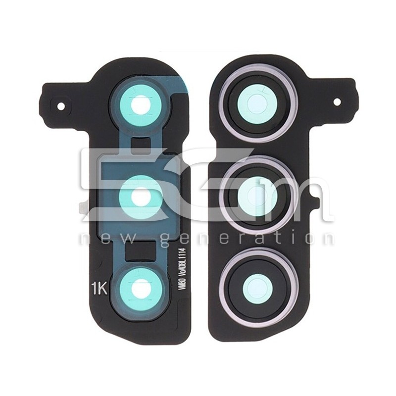Rear Camera Lens + Frame Onyx Black Samsung SM-S921 S24 5G