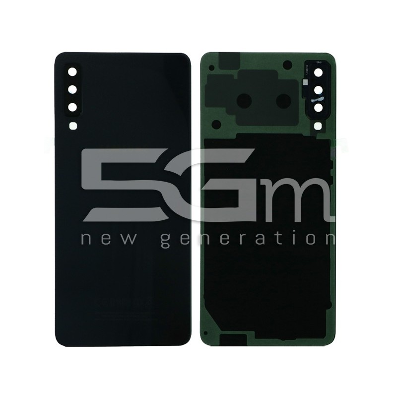 Rear Cover Black Samsung SM-A750 A7 2018 No Logo