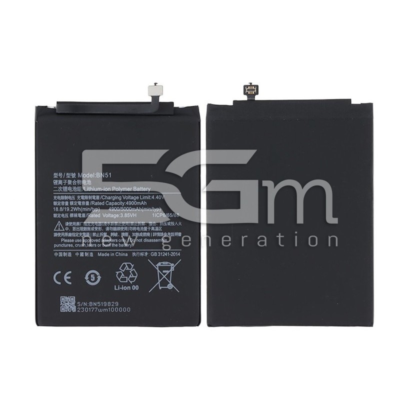 Battery BN51 5000mAh Xiaomi Redmi 8 - 8A No Logo