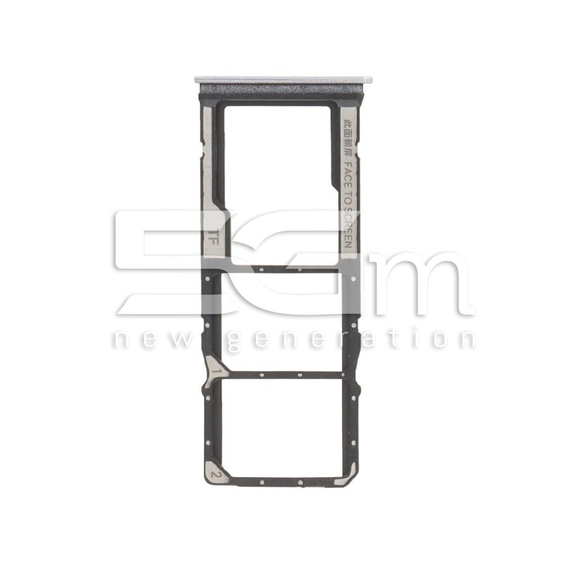 Dual Sim Card Tray White Xiaomi Redmi 13C 5G