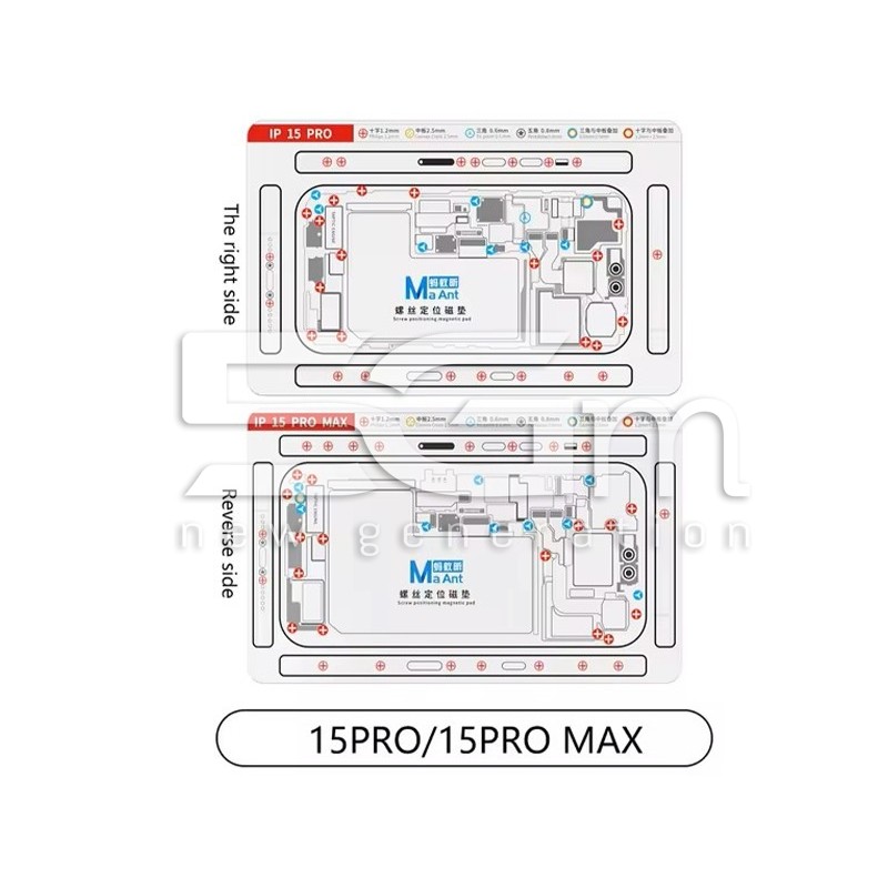 Magnetic Screw Mat iPhone iPhone 15 Pro - 15 Pro Max