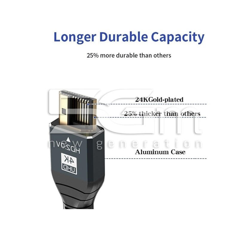 Cavo HDMI 2.0 4K 60Hz HD da 2m