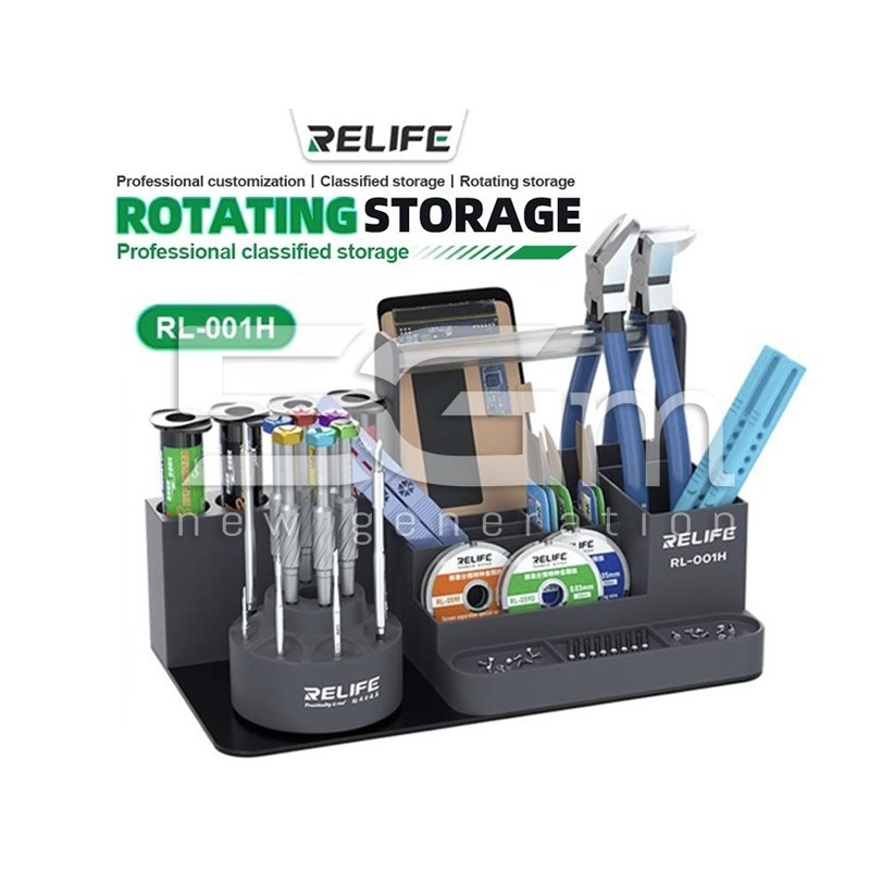 RELIFE RL-001H Rotatable Repair Storage Grey