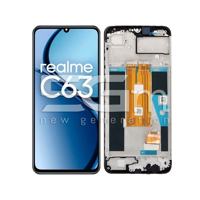 Display Touch + Frame Nero Realme C63 (PULLED)