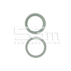 Frame Back Camera Green iPhone 15-15 Plus (3PCS)