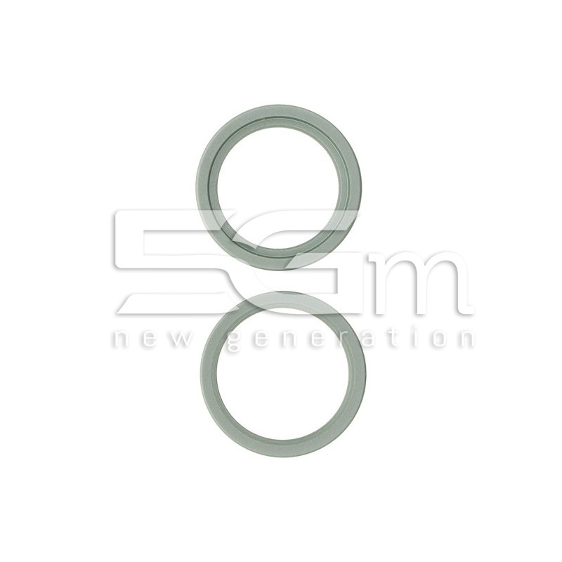 Frame Camera Posteriore Green iPhone 15-15 Plus (3PCS)
