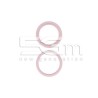 Frame Back Camera Pink iPhone 15-15 Plus (3PCS)