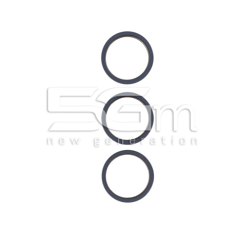 Frame Back Camera Blue Titanium iPhone 15 Pro Max (3PCS)