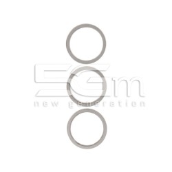 Frame Back Camera White Titanium iPhone 15 Pro (3pcs)